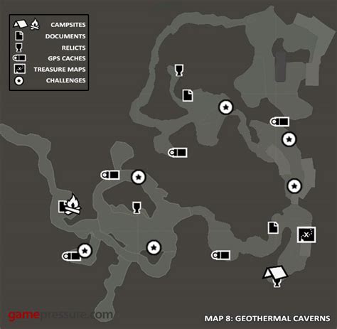 Map Collectibles Geothermal Caverns Tomb Raider Game Guide