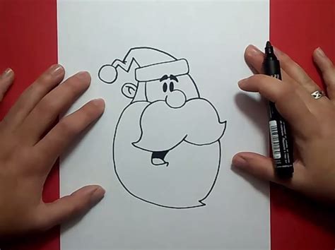 Como Dibujar A Papa Noel Paso A Paso How To Draw Santa Claus