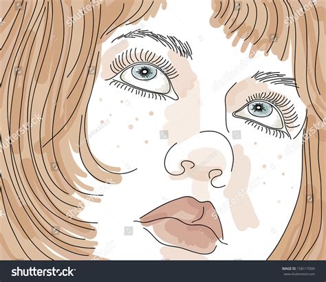 Sunspots Model Female Over 5 Royalty Free Licensable Stock Vectors