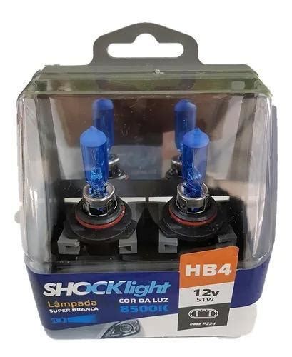 Lampada Hb W Par Super Branca K V Shocklight L Mpada