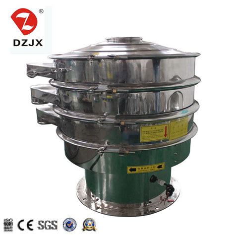 Dzjx Rotary Vibrating Powder Sieve Machine Sieve Shake For Food