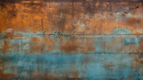 Textured Rustic Metal Background With Painted Rusted Finish Corrosion Rusty Metal Rust