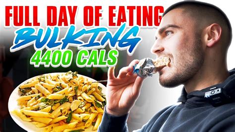 Ep 7 Full Day Of Eating Bulking Edition 4 400 Calories Youtube