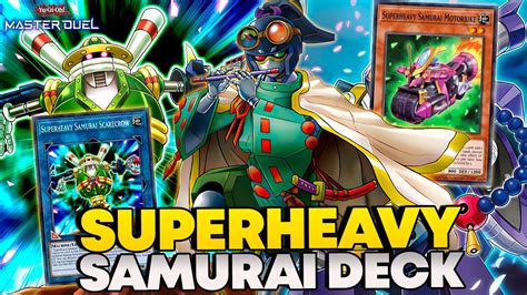 SUPERHEAVY SAMURAI NO MASTER DUEL DECK PROFILE COMBO TUTORIAL