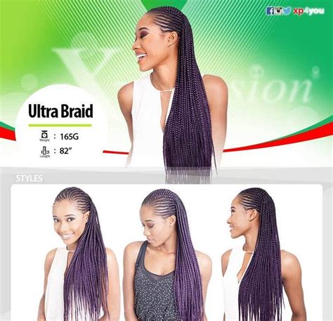 Xpression Ultra Braid Hair Extensions Various Colours Braid In Hair