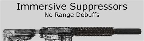 Immersive Suppressors No Range Debuff RobCo Patcher At Fallout 4