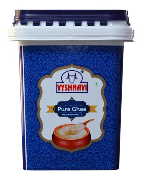 5 Litre Vyshnavi Pure Buffalo Ghee At Rs 3000 Pack Buffalo Ghee In