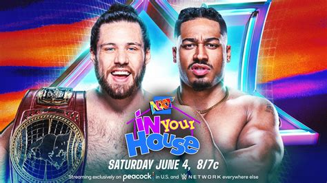 Nxt In Your House Set For June Pair Of Matches Made Official