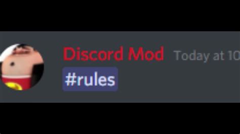 The Average Discord Mod S Rules Youtube