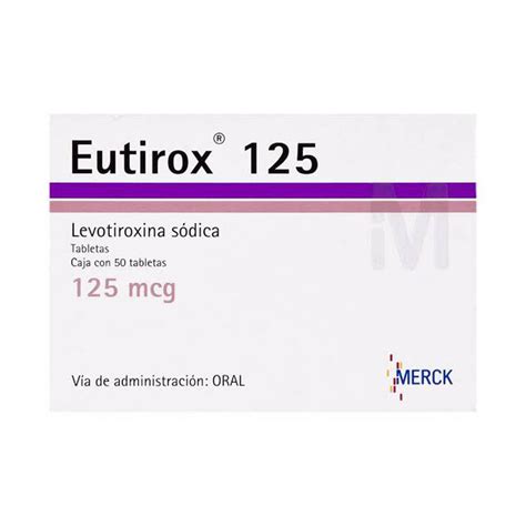 Eutirox 50 Tabletas 125mcg