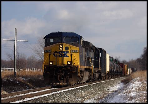 Jt S Album Csx With Mixed Freight Approaches Hastings Rd