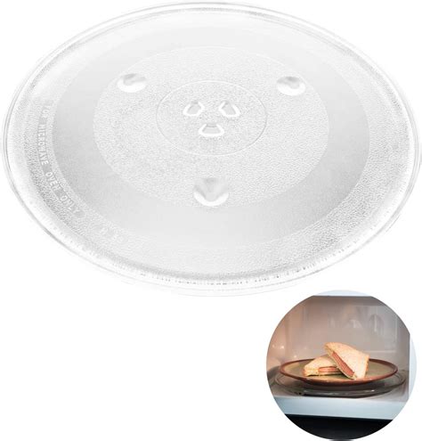 Anpress Microwave Plate Replacement 24 5cm 9 6inch Microwave Glass Tray Turntable