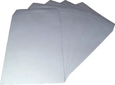 Not Printed White Plain Paper Envelope X Inch At Rs Piece In