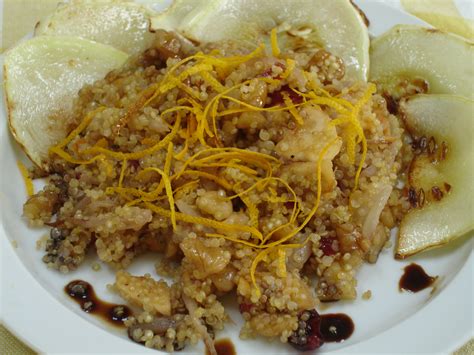 Quinoa Salad With Apples Onions And Nuts