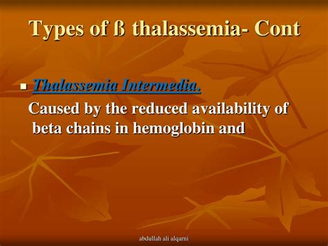 Ppt What Is Thalassemia Powerpoint Presentation Free Download Id4262130