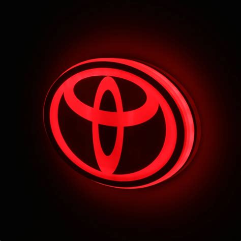 Toyota HILUX Frontgrill Emblem LED Auto Abzeichen Licht AoonuAuto De