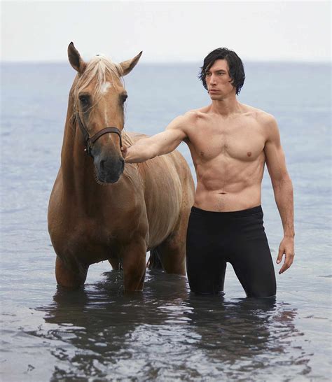 Adam Driver Goes Shirtless To Star In New Burberry Fragrance