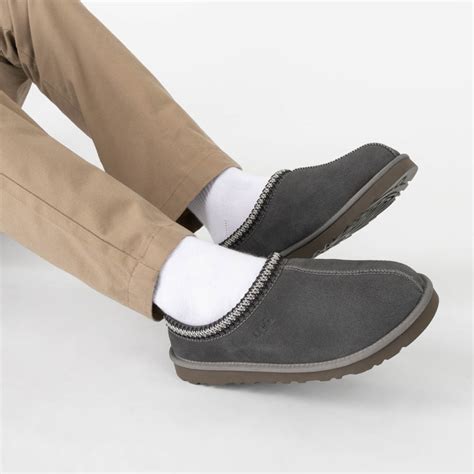 Mens Ugg Tasman Slipper Dark Gray Journeys