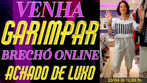 Venha Garimpar no Brechó Online Achado de Luxo YouTube