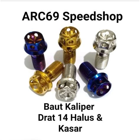 Jual Baut Pb Probolt Kaliper Rem Drat Kasar Dan Halus Shopee Indonesia