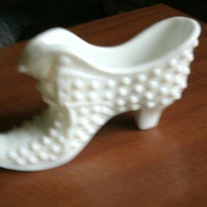 Fenton Accents Vintage Fenton Glass Milk Glass Shoe Poshmark