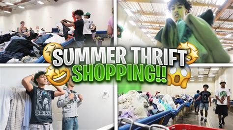 Come THRIFT With Me For SUMMER Thrift Haul 2023 Thrifting Try On