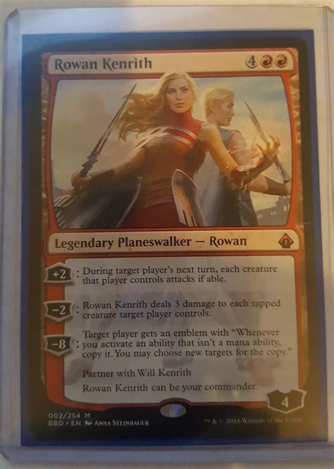 X1 Rowan Kenrith Mtg Battlebond Mnm English Ebay