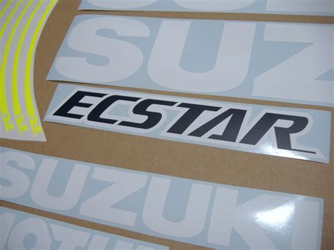 Suzuki Motogp Ecstar Racing Team Replica Decals With Gsxrr Logo Moto