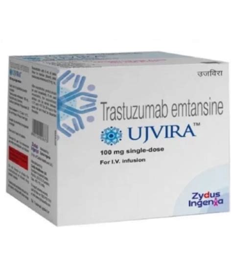 Ujvira Mg Trastuzumab Emtansine At Rs Vial Trastuzumab