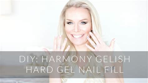 How To Do Your Own Hard Gel Nail Fill Youtube