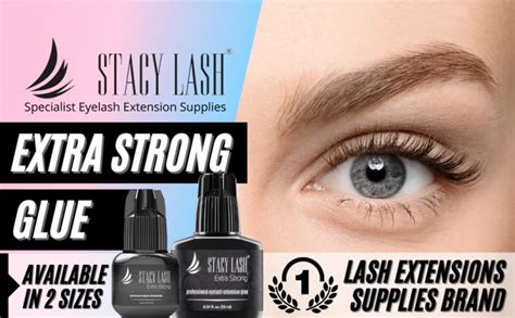 Extra Strong Eyelash Extension Glue Stacy Lash ⋆ Bold Products Usa