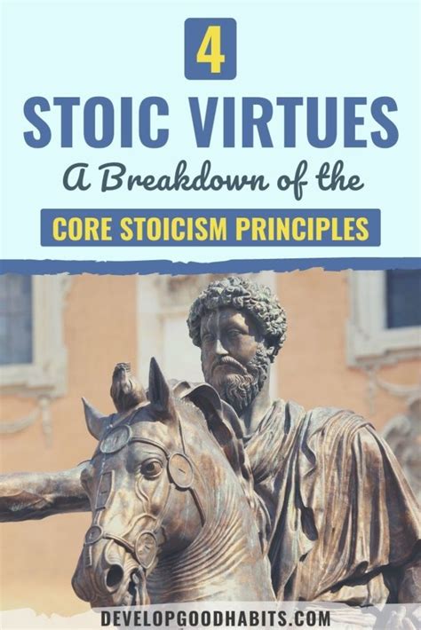 4 Stoic Virtues A Breakdown Of The Core Stoicism Principles