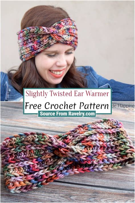 30 Free Crochet Ear Warmer Patterns DIYnCrafty