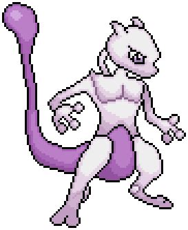 Mewtwo Sprite by Ryanfrogger on DeviantArt