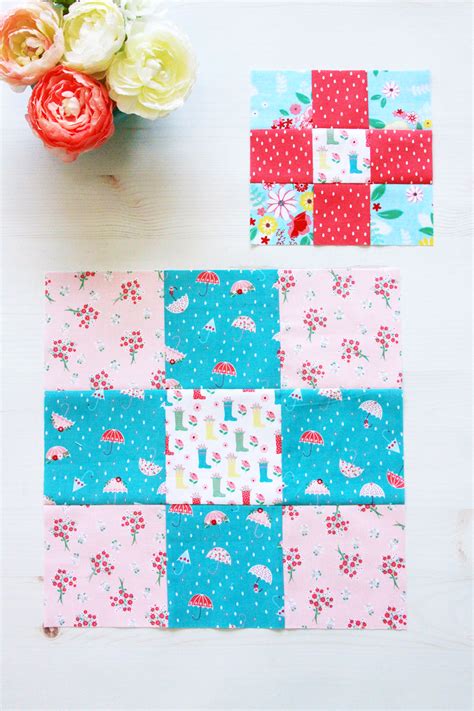 Easy Nine Patch Quilt Blocks Rbd Block Challenge