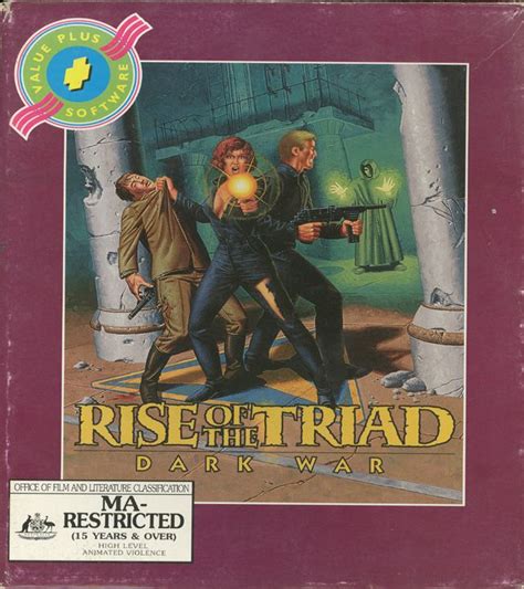 Rise Of The Triad Dark War 1994 DOS Box Cover Art MobyGames