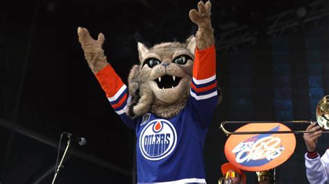 Oilers mascot, explained: History behind Hunter the Lynx and his ...