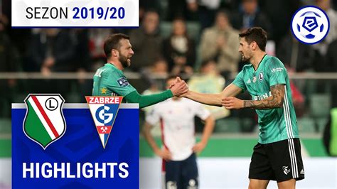 Legia Warszawa Górnik Zabrze 5 1 Skrót 15 Kolejka 2019 20 YouTube