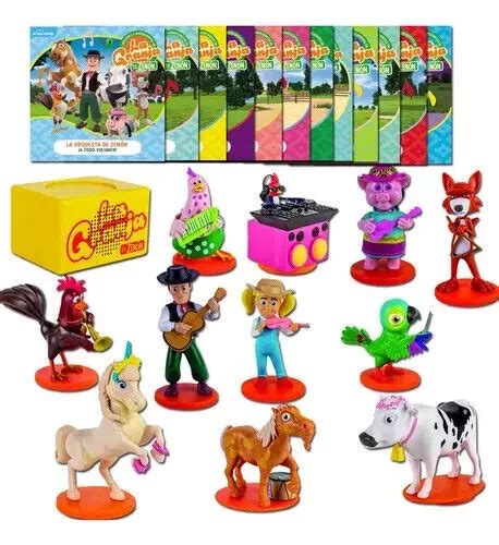 AUDIOCUENTOS LA GRANJA De Zenón Kit X11 Figurines Parlante EUR 158 29