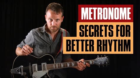 How To Use A Metronome For Better Rhythm Beginner Guitar Lesson Guitar Tricks Youtube