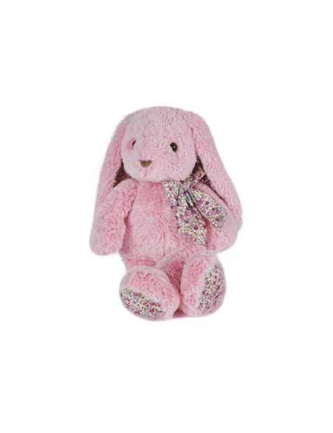 Peluche Hippopotame Hip Fun Rose Lait Grenadine Cm