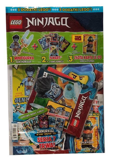 Magazyn LEGO Ninjago Minifigure Czasopismo 02 2022 Benthomaar