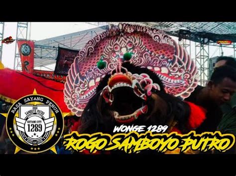 Prabu Singo Barong Jaranan Rogo Samboyo Putro Live Lap Banteng