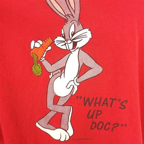 Bugs Bunny T Shirt Vintage 90s Looney Tunes Warner Depop