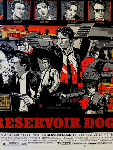 Reservoir Dogs Movie Poster