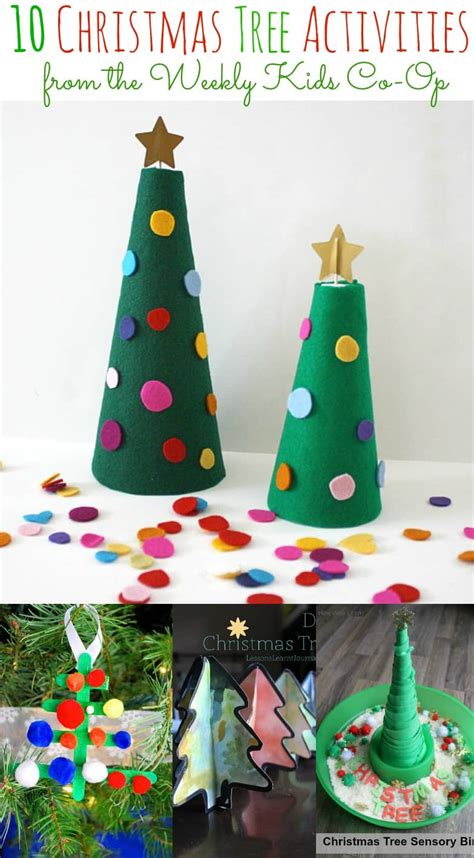 10 Christmas Tree Activities And The Weekly Kids Co Op Mess For Less