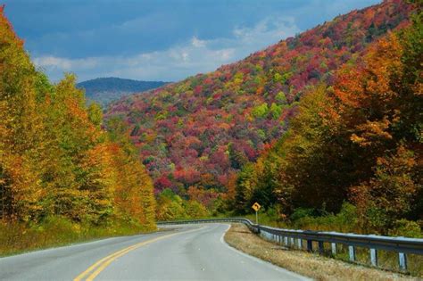 Pocahontas County, West Virginia. Fall foliage.