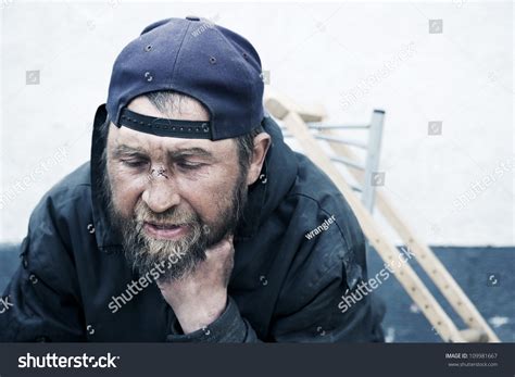 Homeless Man Stock Photo 109981667 Shutterstock