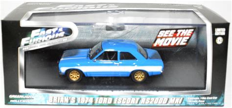 GL Fast Furious Brian S 1974 Ford Escort RS2000 MKI Universal Toys