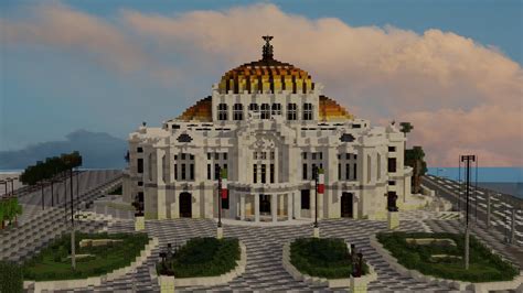 Palacio De Bellas Artes In Mexico City Mexico On 11 Scale